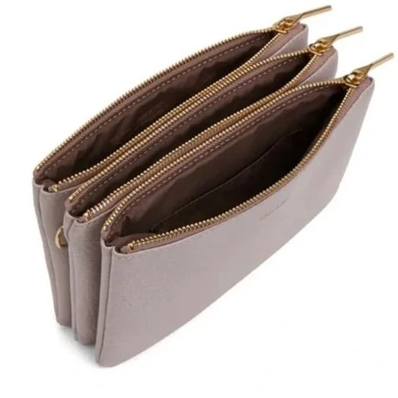 MATT & NATT Triplet Vegan Crossbody Purse Serene - Picture 2 of 13